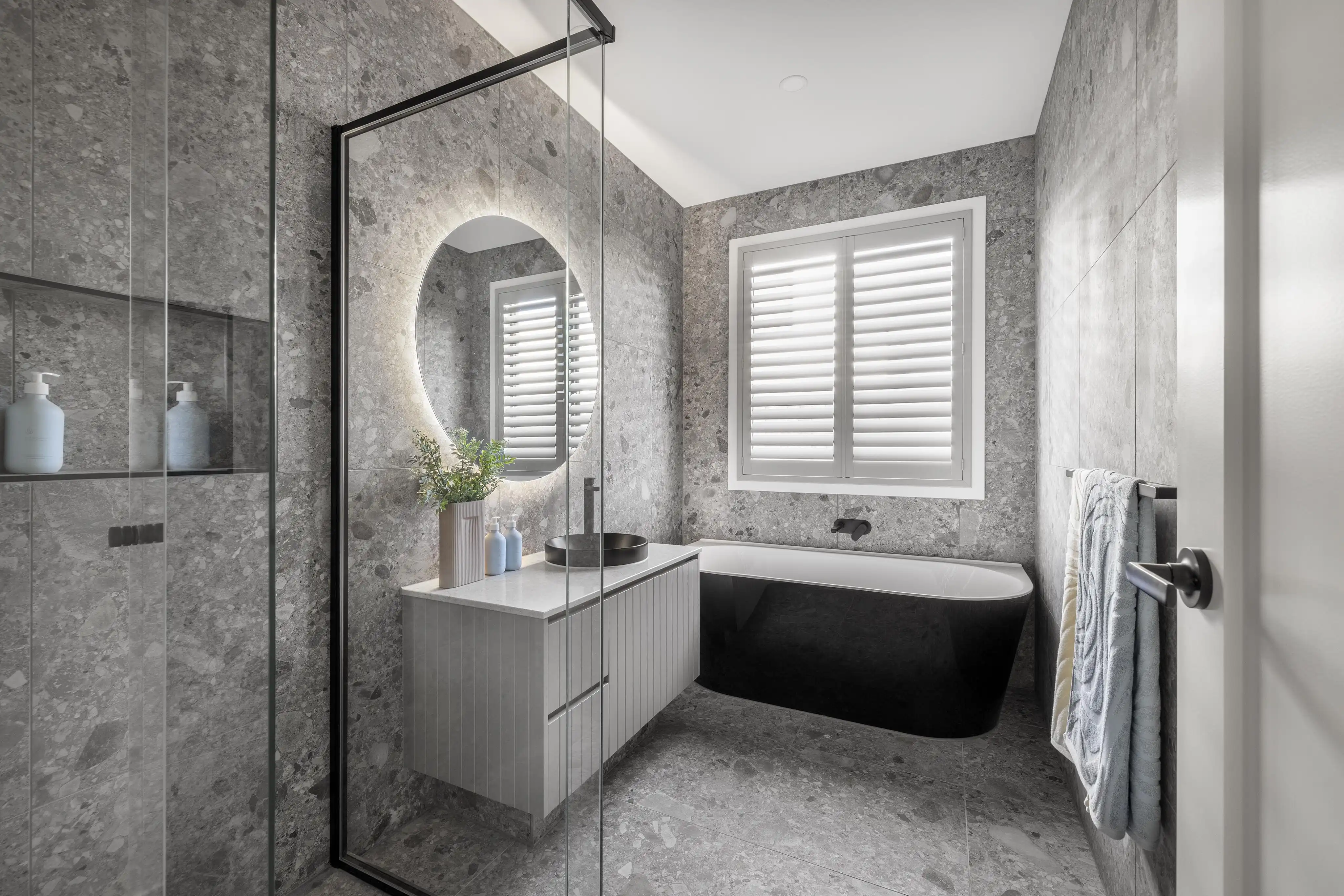 Simonds bathroom design at the Fairlight 27 in Botanical, Mickleham