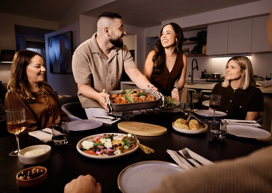 4 bed, 2 bath & no split bills... How to throw the perfect dinner party.