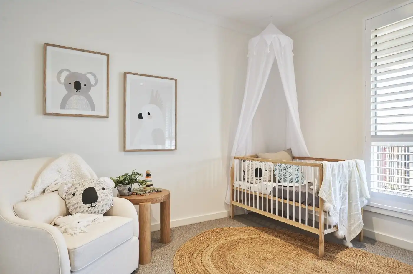 a rustic charm for a baby room creates a warm and inviting touch of modern interior