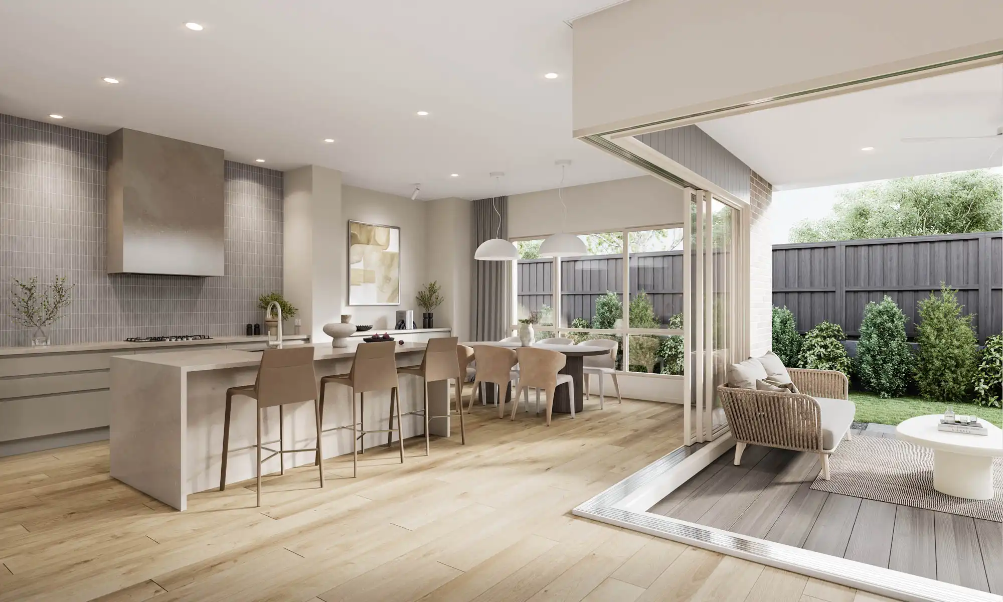 Scandi style interiors at the headland