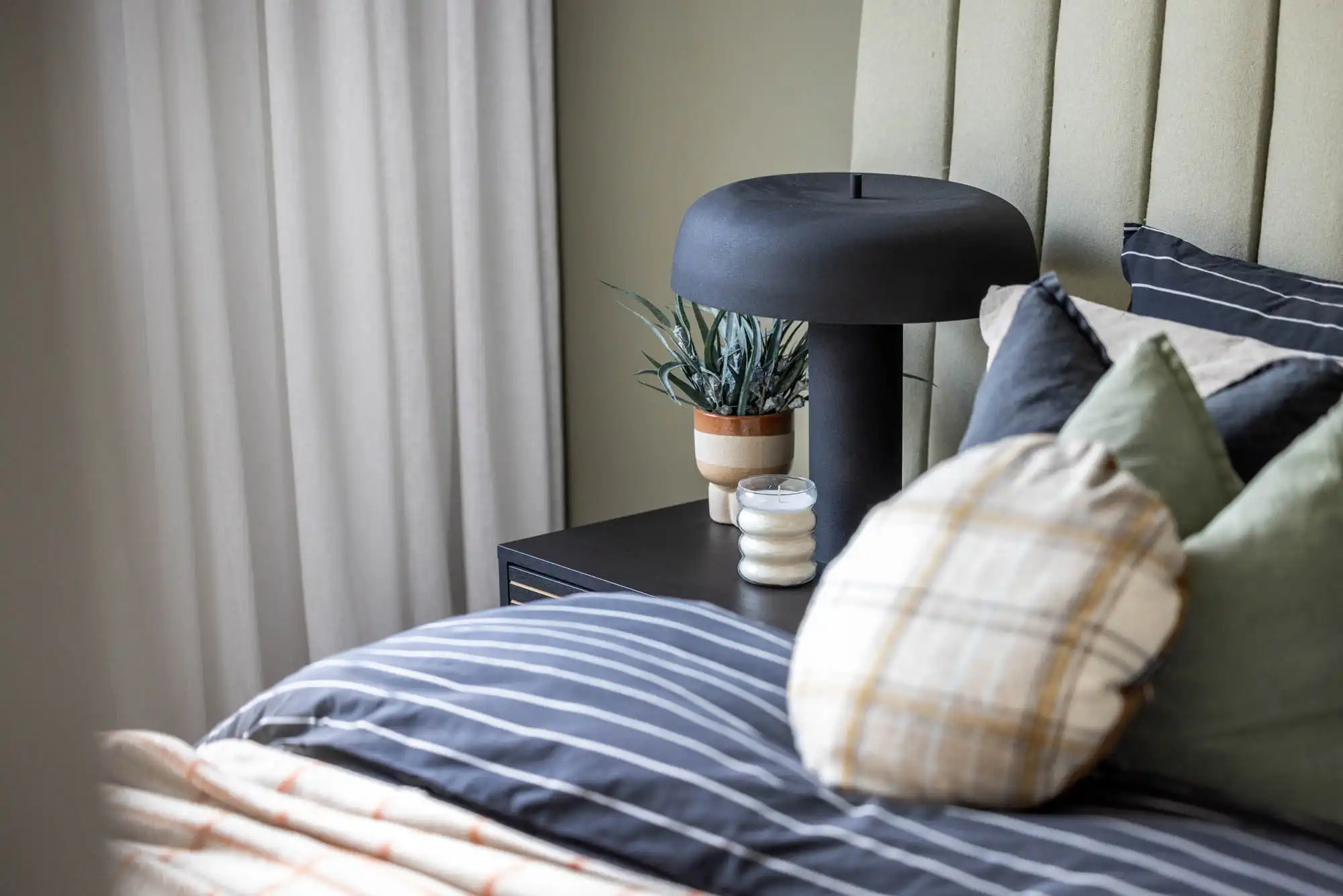 plush pillows and modern contemporary textured interiors at nowra 26