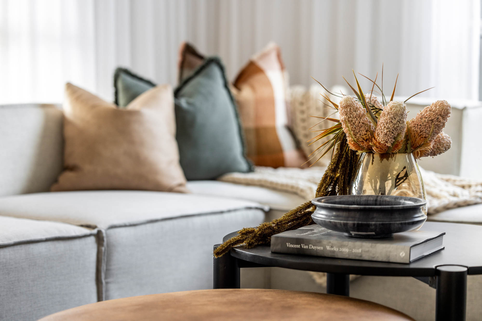 Nowra 26 in Gisborne interiors with textures and patterns to brighten up a space